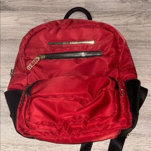 Red and Black Backpack